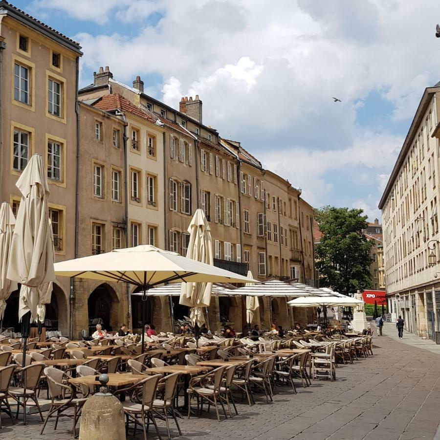 Charmant Appartement 2 Chambres Metz Centre Proche Pompidou Kültér fotó